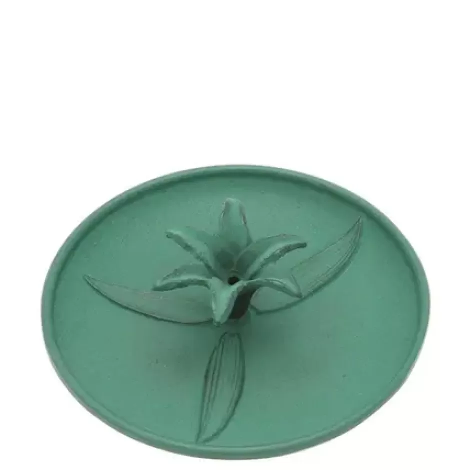 Incense^MIYA Company Incense Holder Green Lily