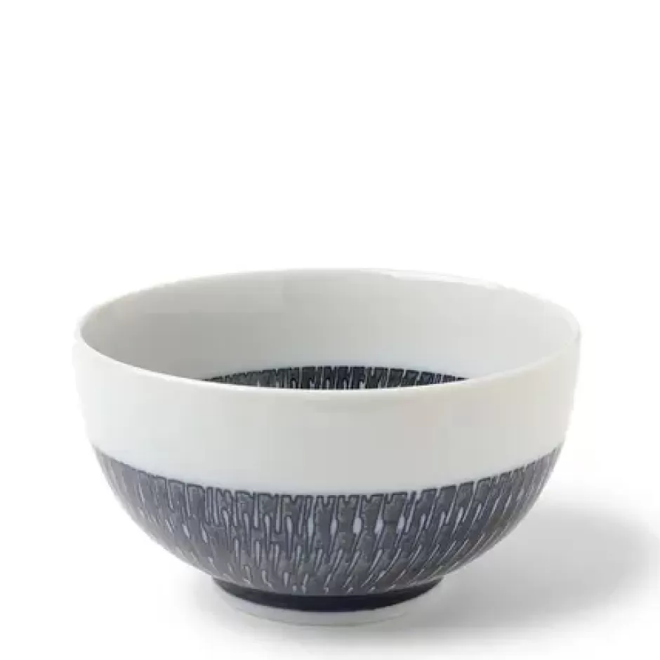 Medium Bowls^MIYA Company Indigo Tobi Kanna Bowl 5-1/8"