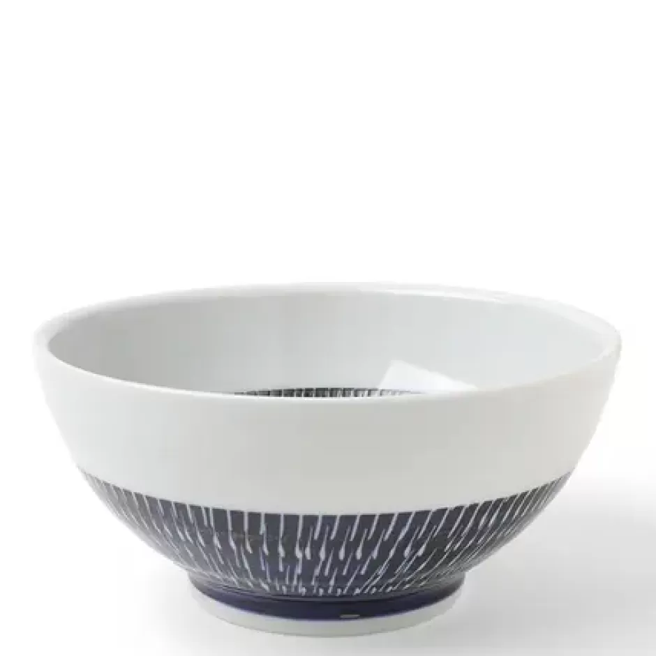 Medium Bowls^MIYA Company Indigo Tobi Kanna Bowl 7-1/4"