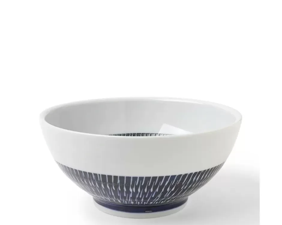 Medium Bowls^MIYA Company Indigo Tobi Kanna Bowl 7-1/4"