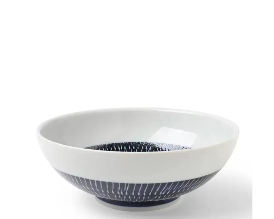 Large Bowls^MIYA Company Indigo Tobi Kanna Bowl 8-3/8"