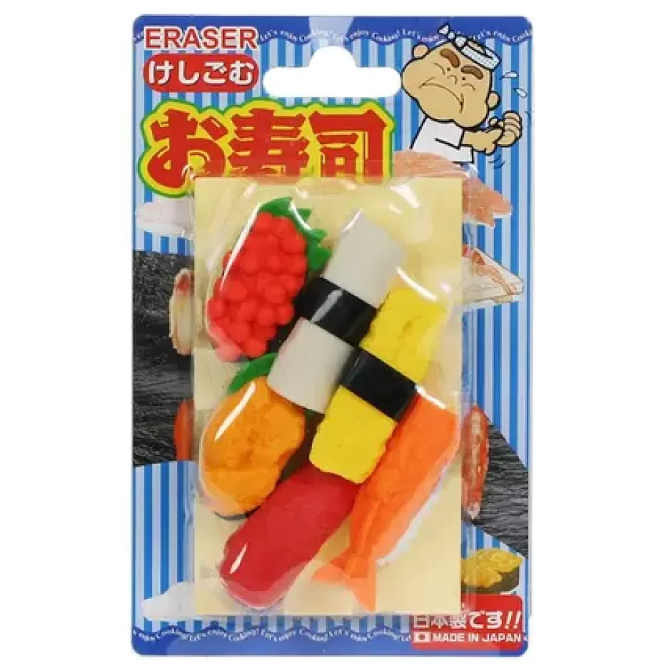 Erasers^MIYA Company Iwako Sushi Eraser Pack At Miya