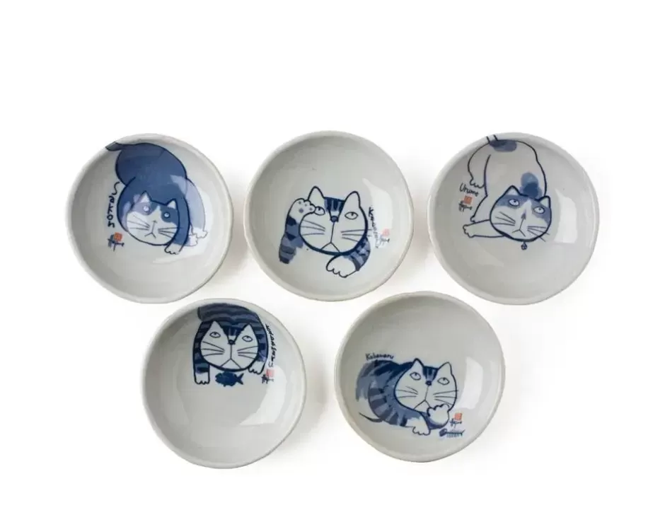 Cats^MIYA Company Kabamaru 4.25" Mini Dish Set