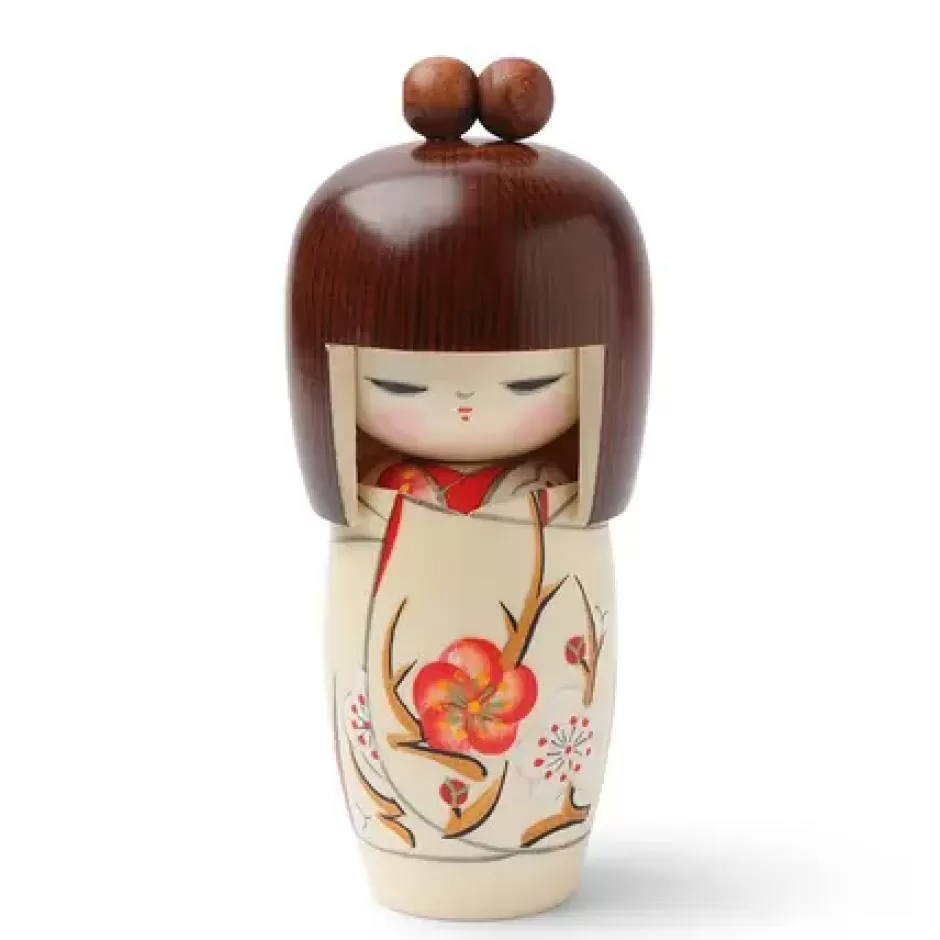 Figurines^MIYA Company Kokeshi Rinna Spring Kimono