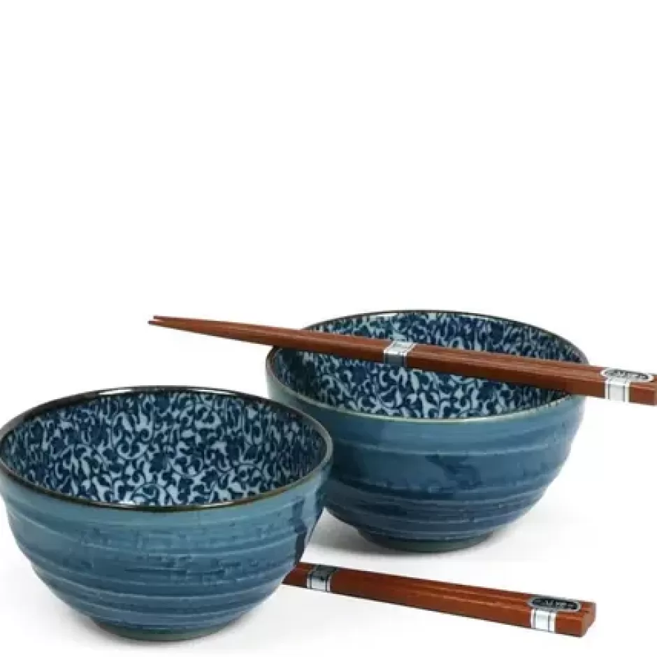 Bowl Sets^MIYA Company Kyo Karakusa 5.25" Bowl For Two Set