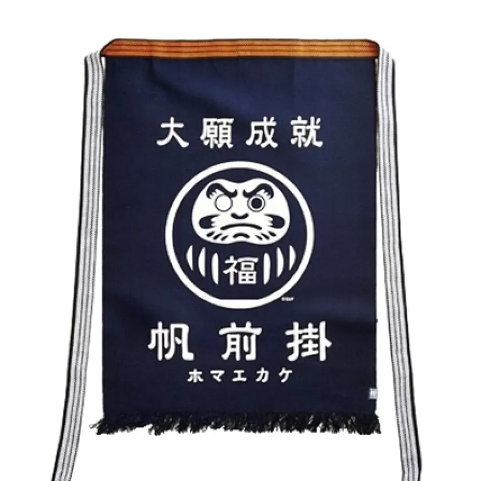 Textile^MIYA Company Maekake Canvas Apron - Daruma