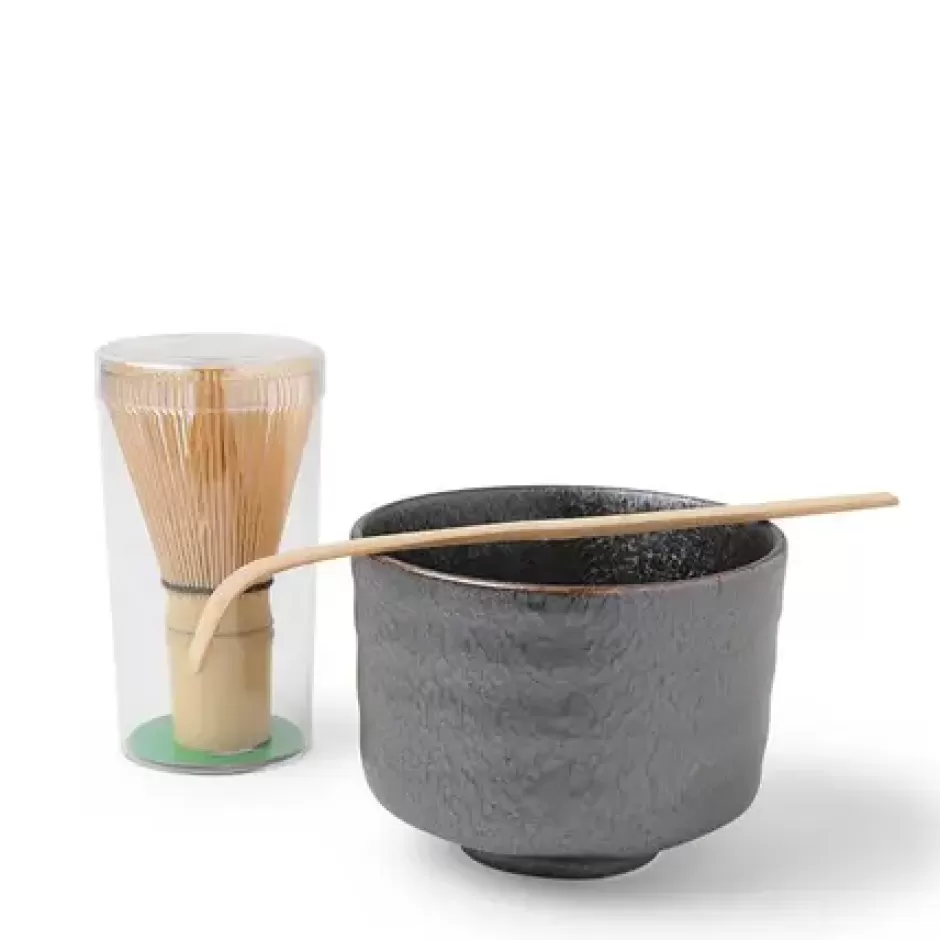 Matcha Bowls & Accessories^MIYA Company Matcha Set Peacock Sepia