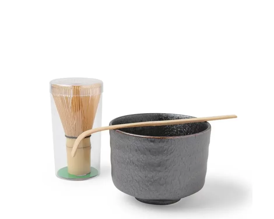 Matcha Bowls & Accessories^MIYA Company Matcha Set Peacock Sepia