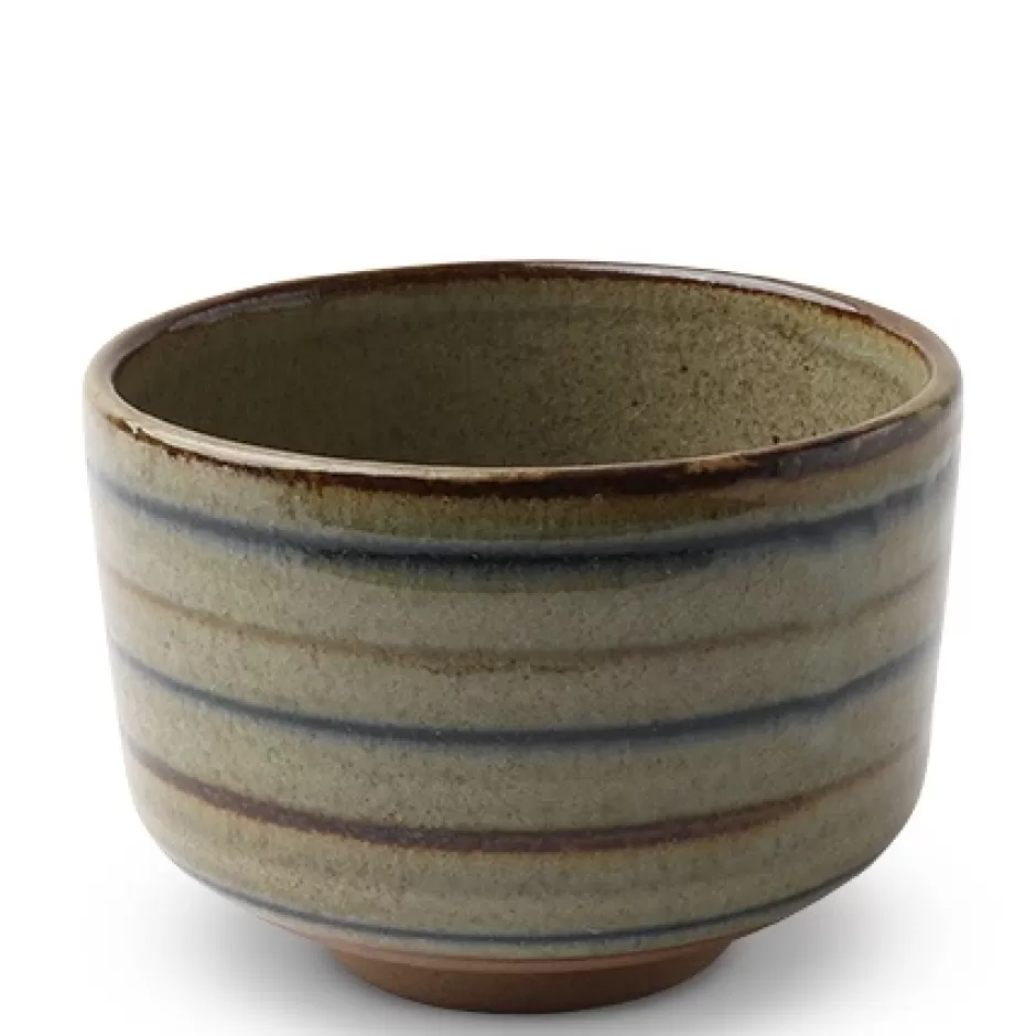 Teacups^MIYA Company Matcha Stripes 4.25" Teacup