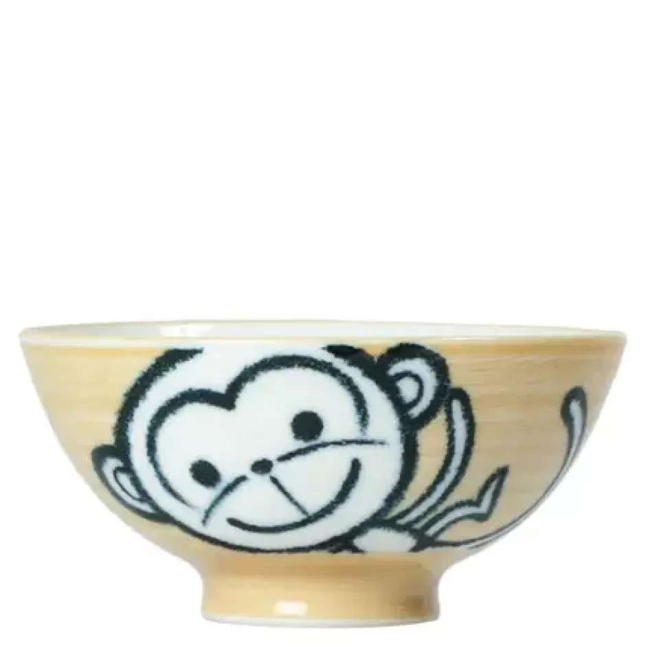 Bowls^MIYA Company Monkey 4.5" Rice Bowl