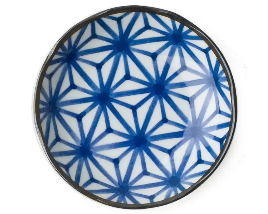 Small Plates^MIYA Company Monyou 4.5" Asanoha Plate