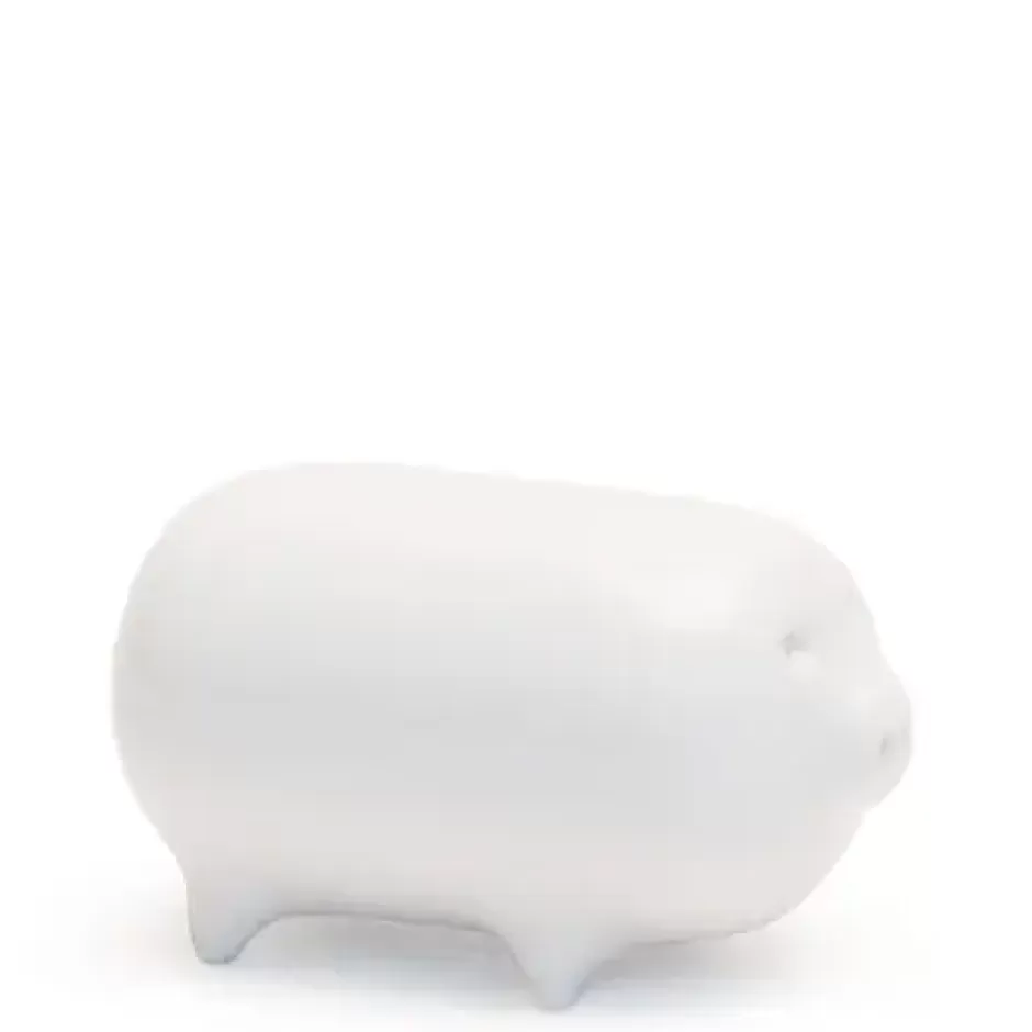 Pigs^MIYA Company Mori Pig Figurine - White At Miya