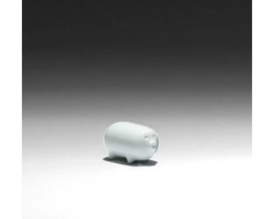 Pigs^MIYA Company Mori Pig Figurine - White At Miya