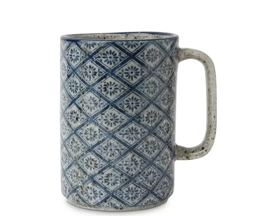 Mugs^MIYA Company Mug Blue Hishiki 16 Oz.