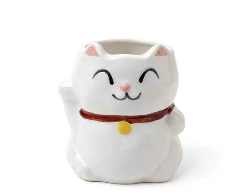 Cups/Mugs^MIYA Company Mug Cat White