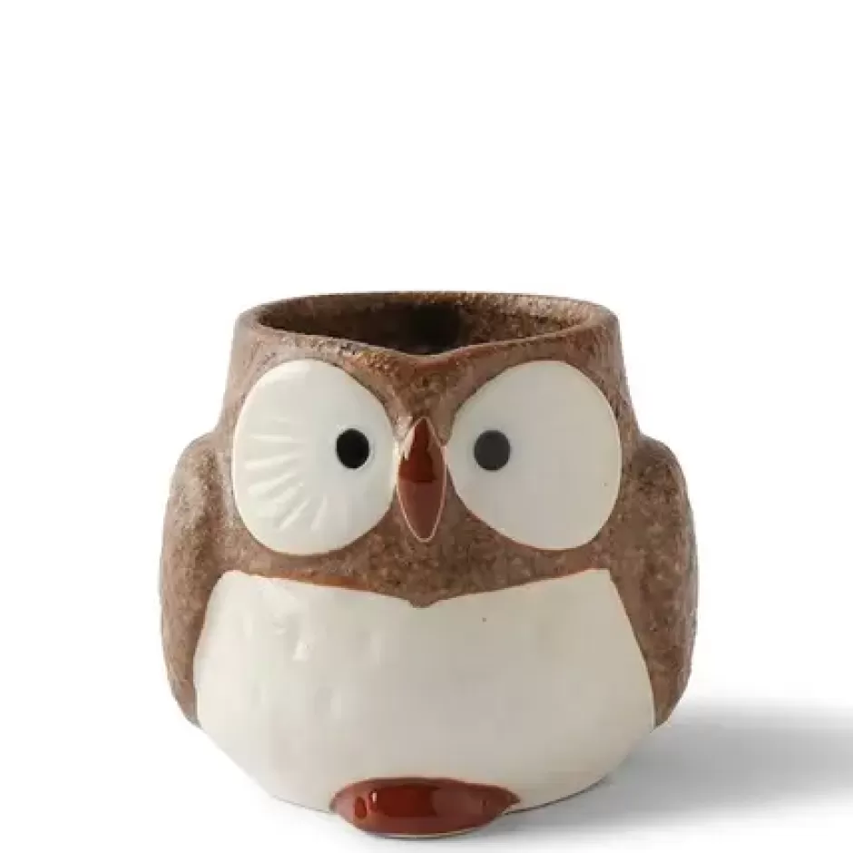 Cups/Mugs^MIYA Company Mug Owl Brown 11 Oz.