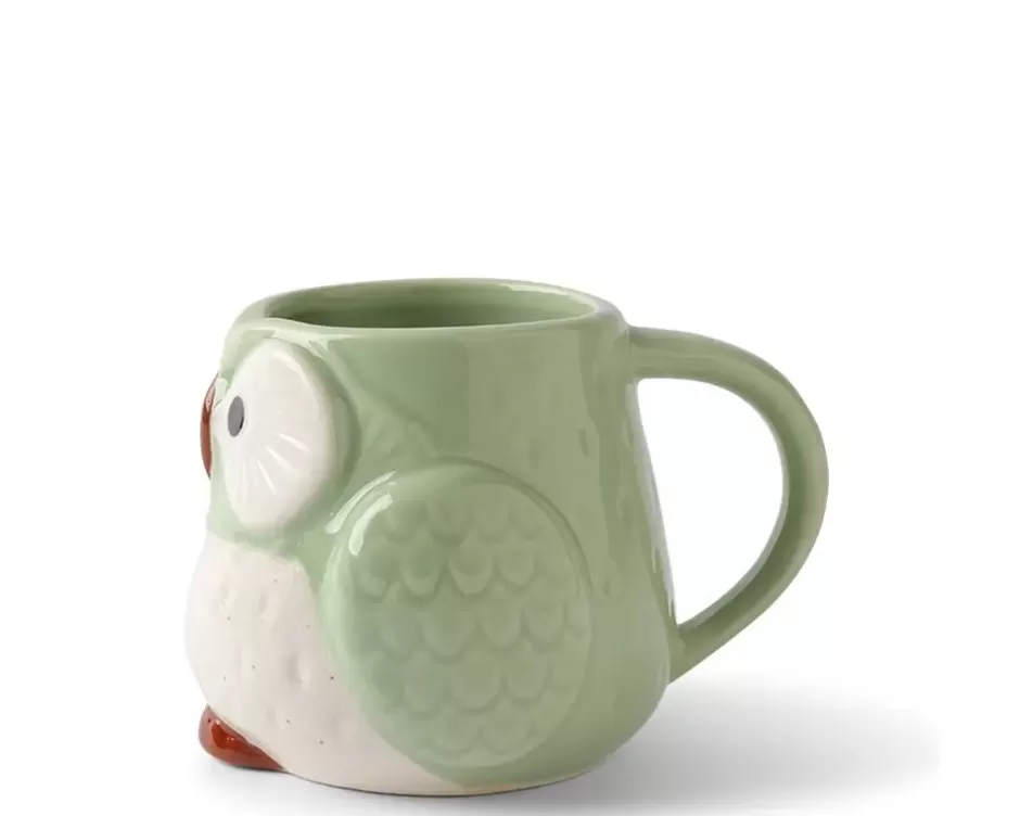 Cups/Mugs^MIYA Company Mug Owl Green