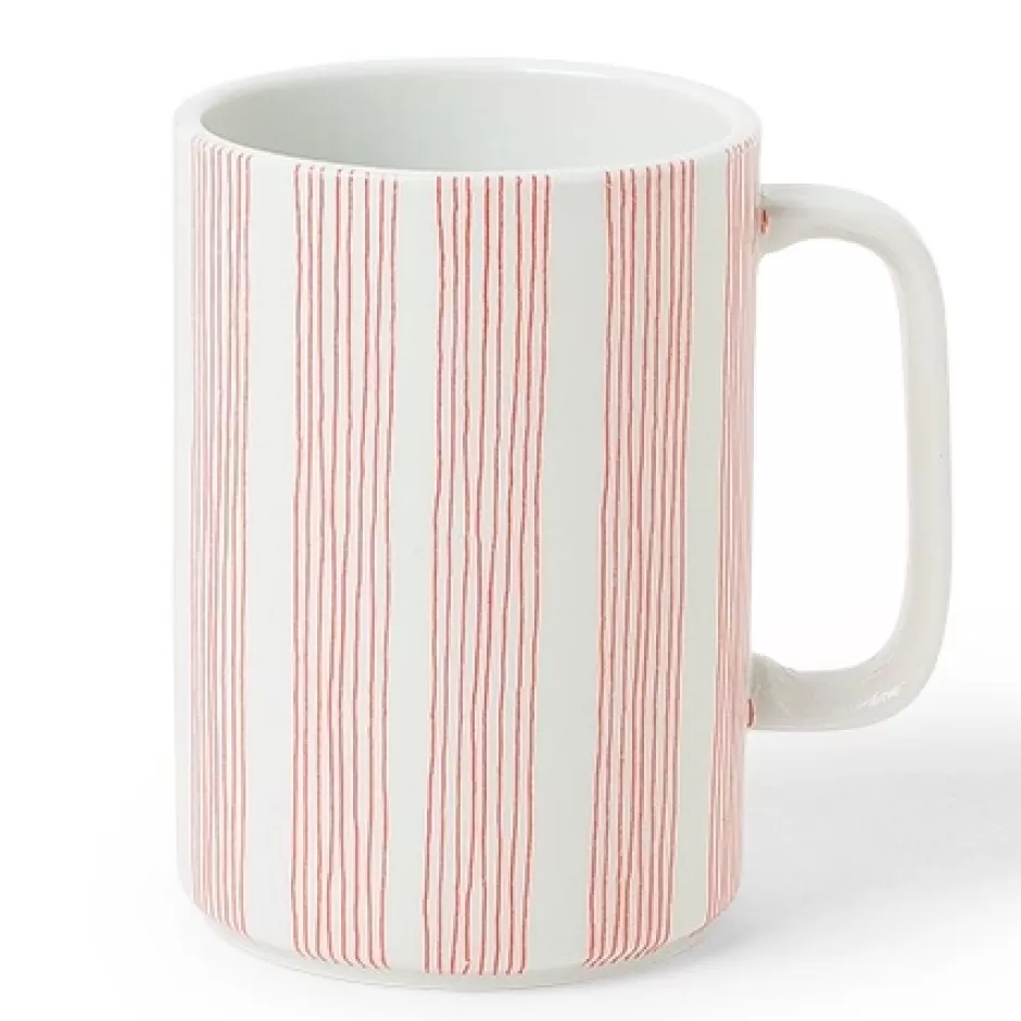 Mugs^MIYA Company Mug Red Obi Stripe