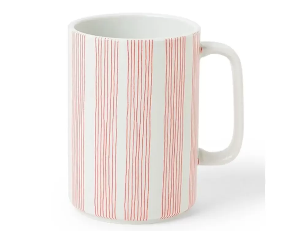 Mugs^MIYA Company Mug Red Obi Stripe