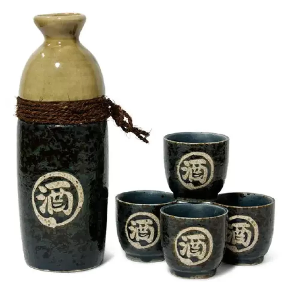 Sake Sets^MIYA Company Nawamaki Sake Set