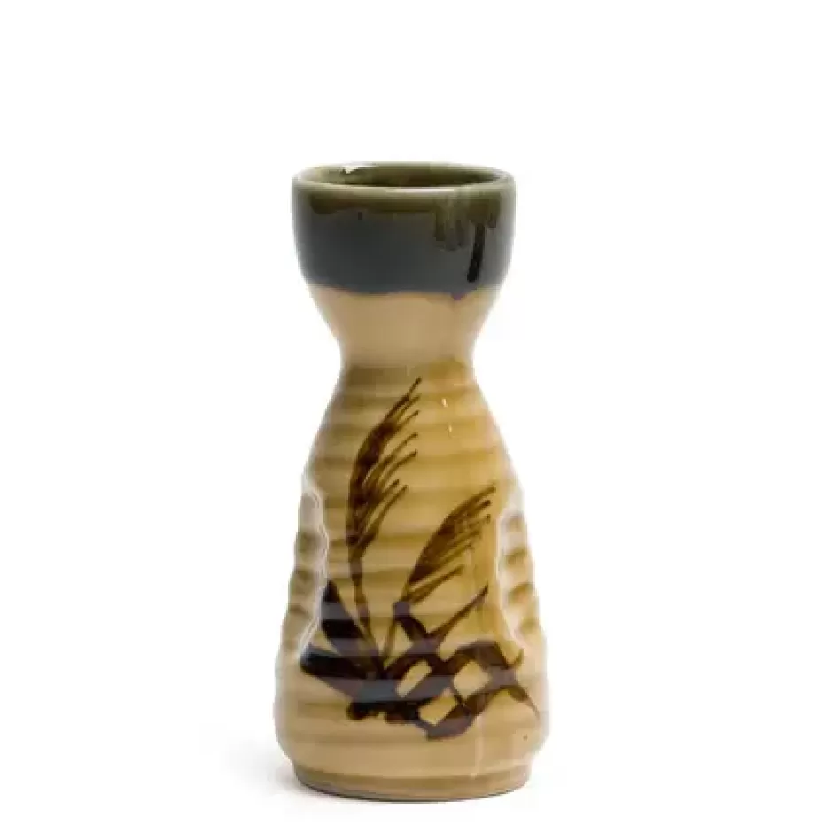 Sake Bottles & Cups^MIYA Company Oribe Sasa 4 Oz. Sake Bottle