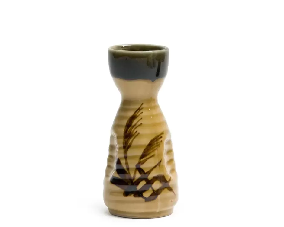 Sake Bottles & Cups^MIYA Company Oribe Sasa 4 Oz. Sake Bottle