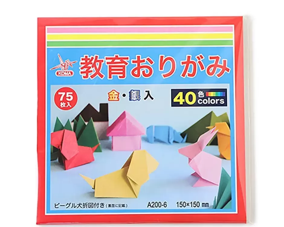 Origami^MIYA Company Origami Paper 6" Assorted