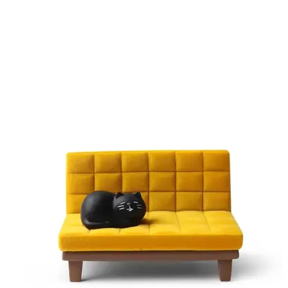 Cats^MIYA Company Phone Stand Cat On Sofa Yellow