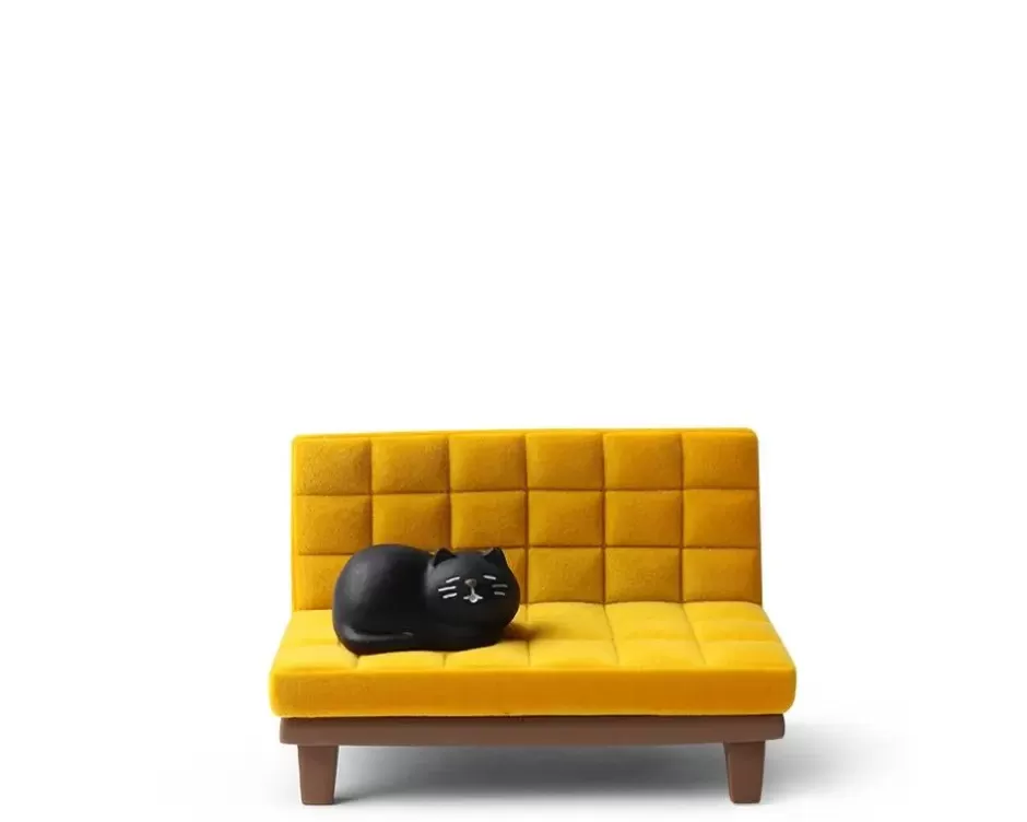 Cats^MIYA Company Phone Stand Cat On Sofa Yellow