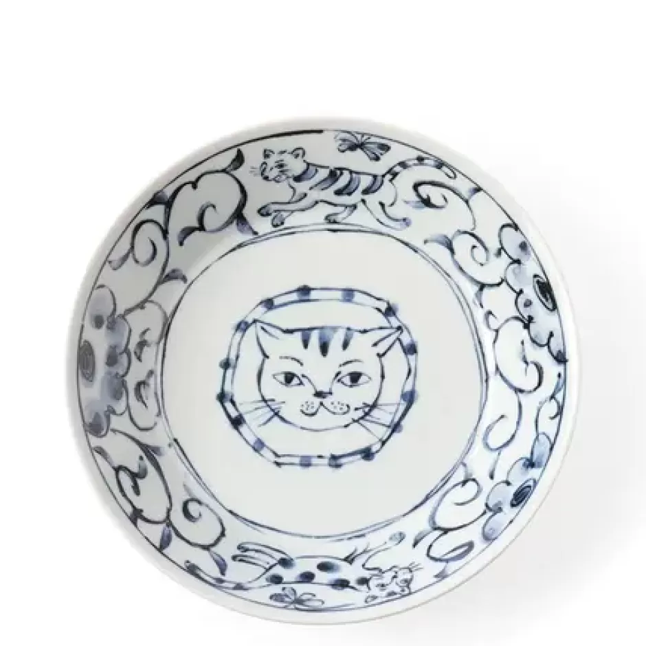 Plates^MIYA Company Plate 8" Cat Face