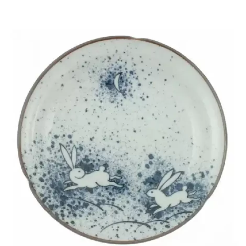 Plates^MIYA Company Plate Rabbit & Moon 8-3/4"