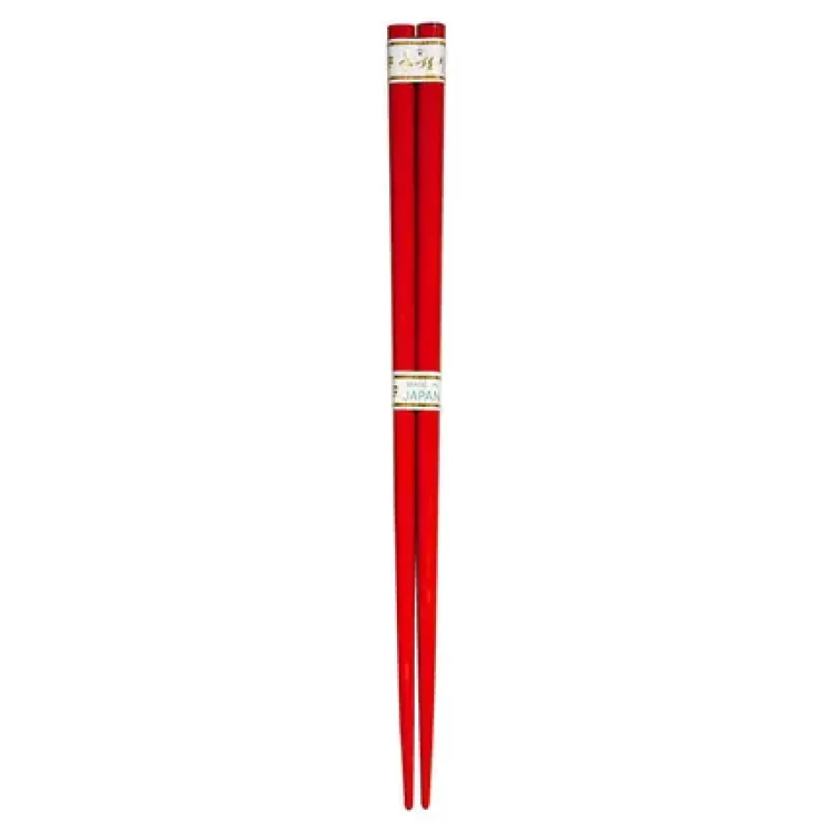 Lacquerware^MIYA Company Red Lacquered Chopsticks