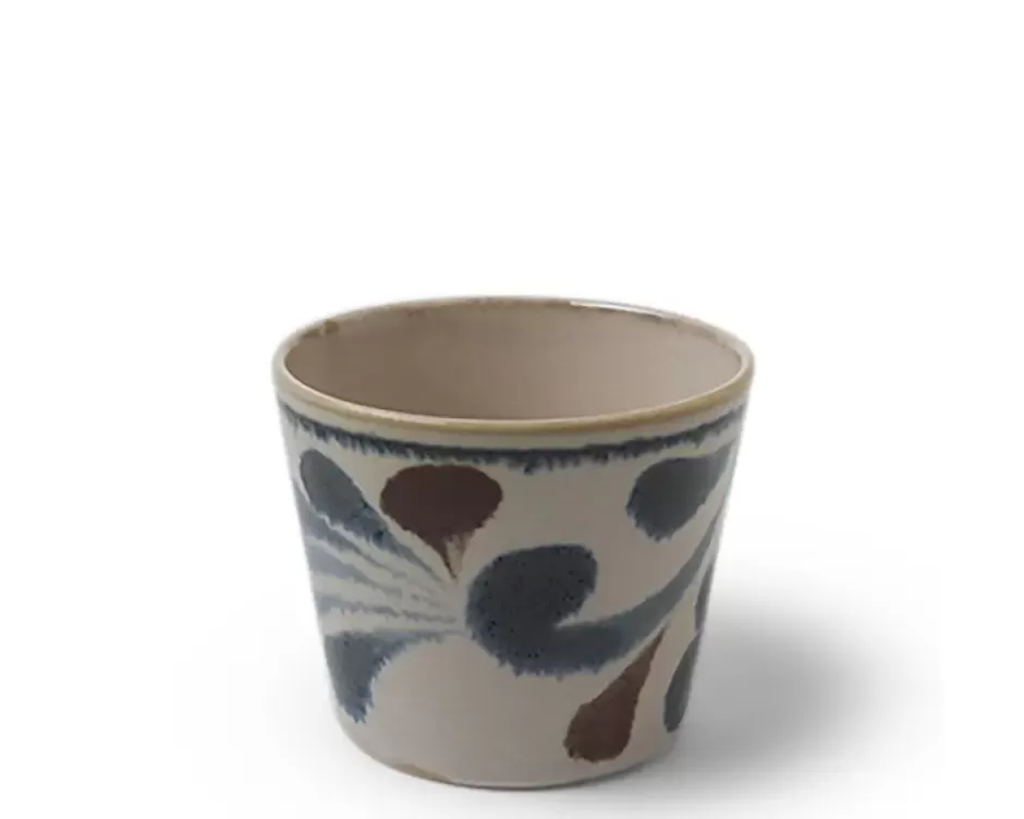 Soba Cups^MIYA Company Rustic Blue Vines Soba Cup