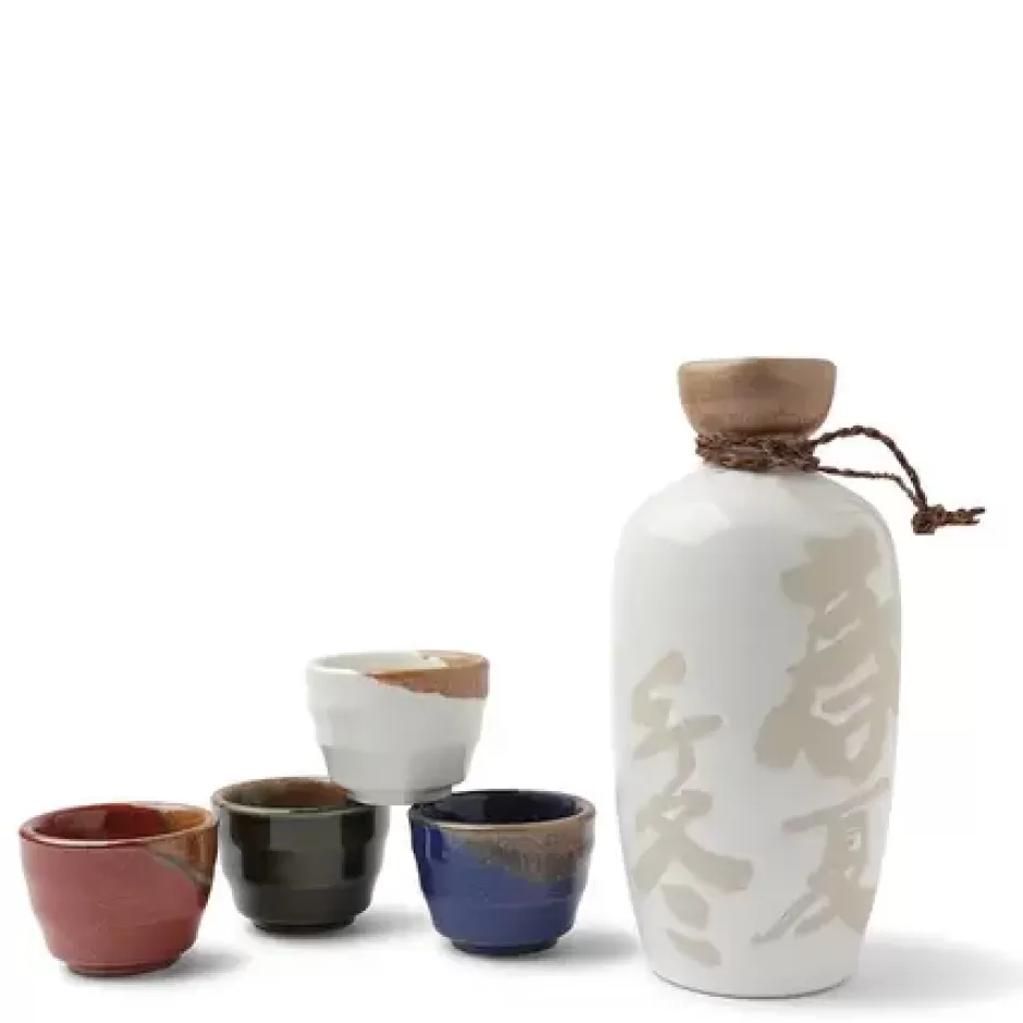 Sake Sets^MIYA Company Sake Set Nyuhaku Four Season