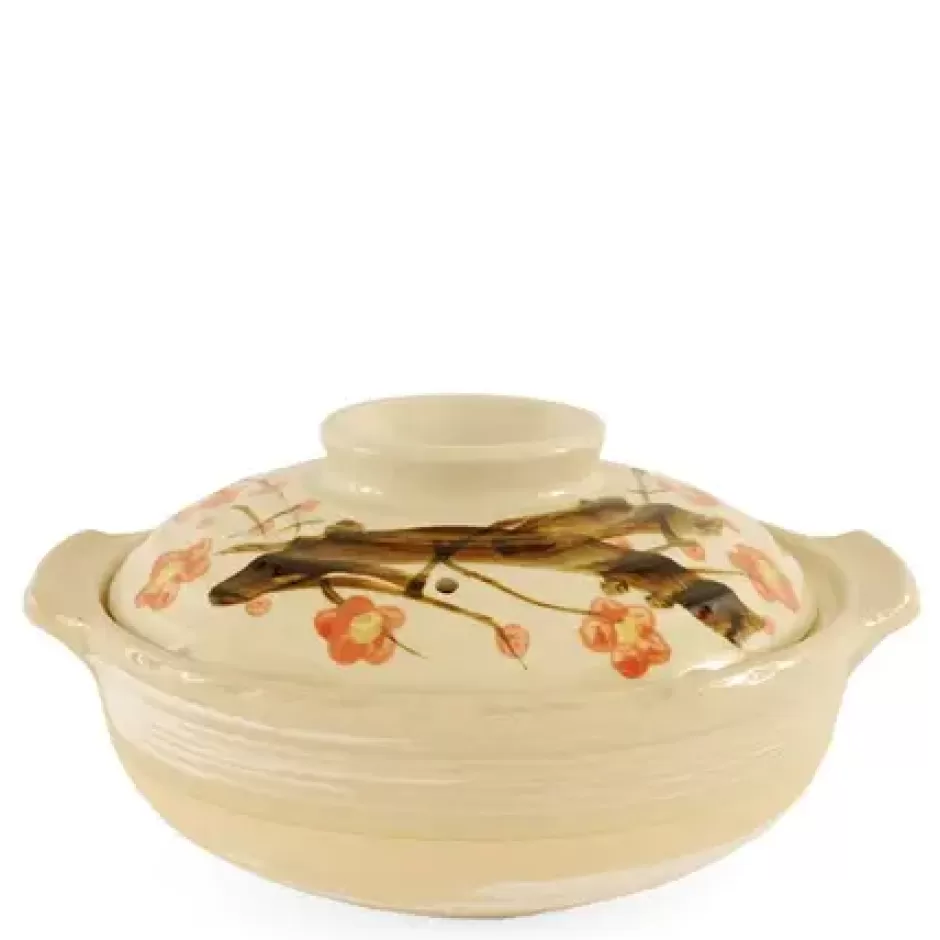 Donabe Casseroles^MIYA Company Sakura Donabe Casserole, 64 Oz.