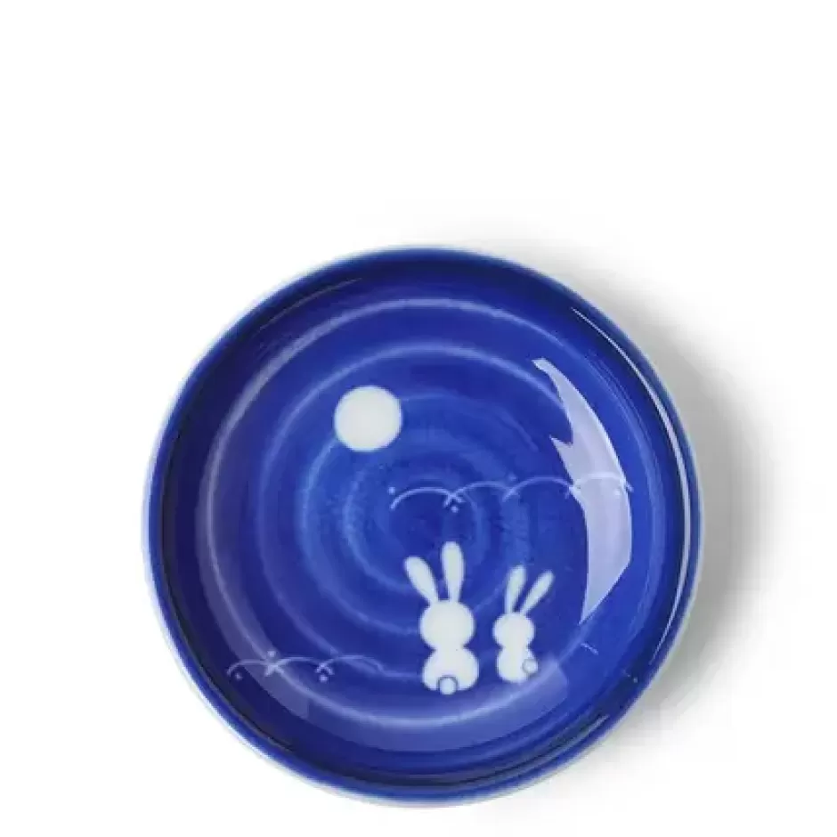 Other^MIYA Company Sauce Dish 3-3/4" Rabbit & Moon