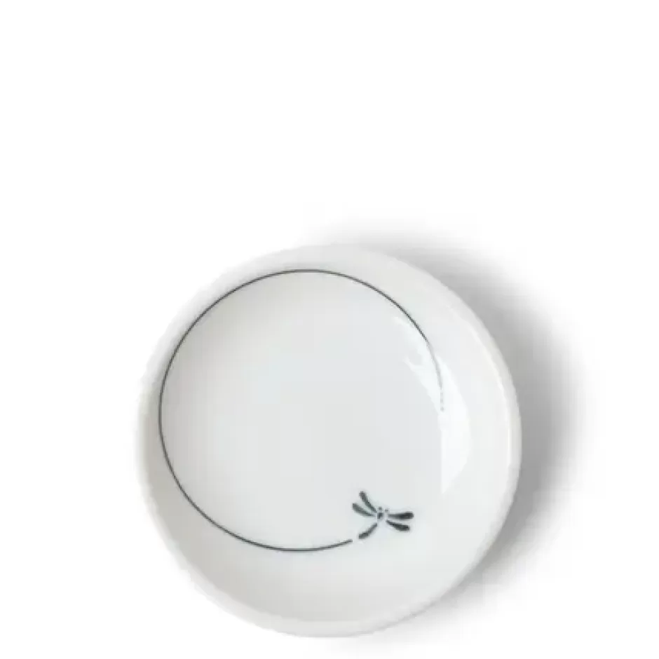 Sauce Dishes^MIYA Company Sauce Dish 3-3/4" White Dragonfly Flight