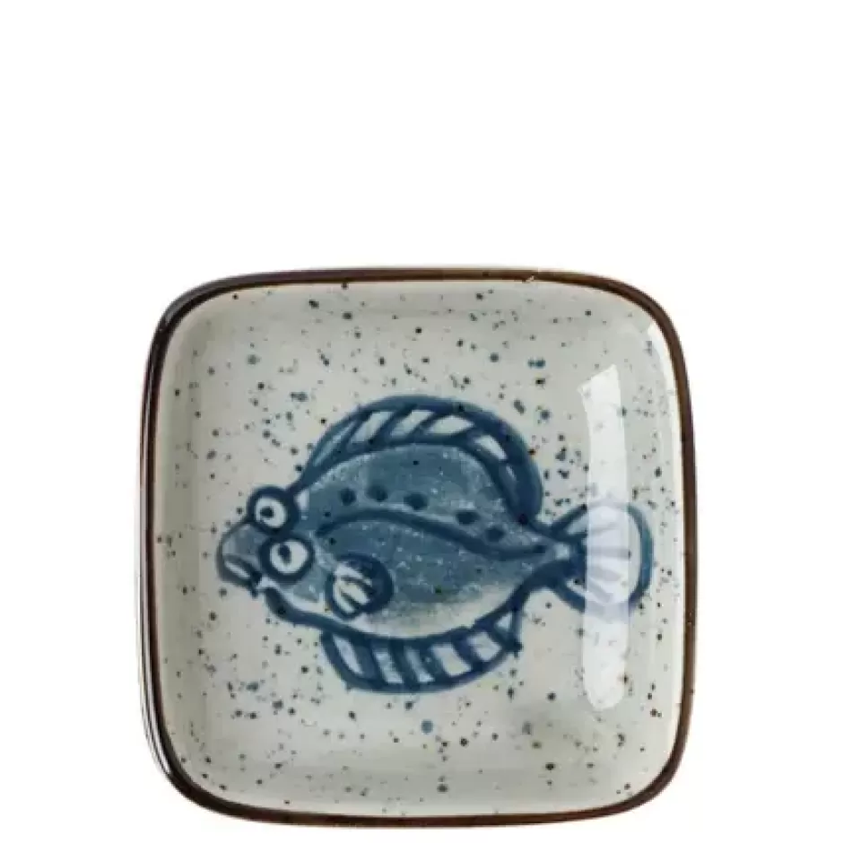 Fish^MIYA Company Sauce Dish 3.5" Flounder