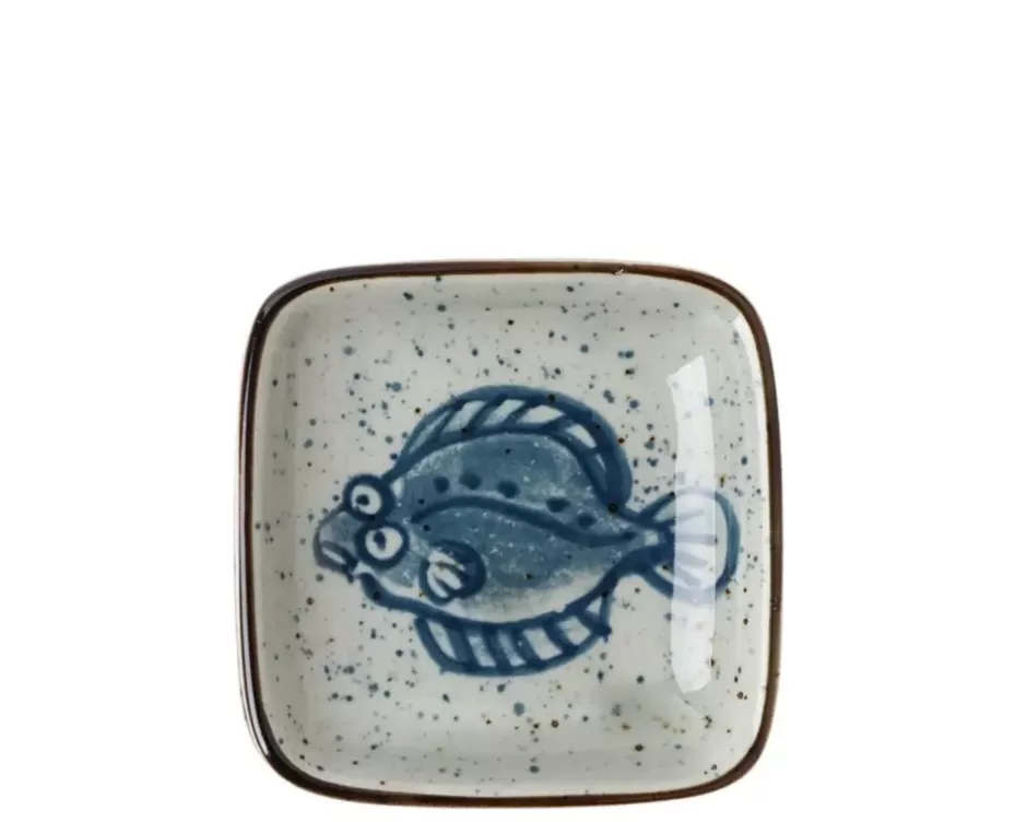 Fish^MIYA Company Sauce Dish 3.5" Flounder