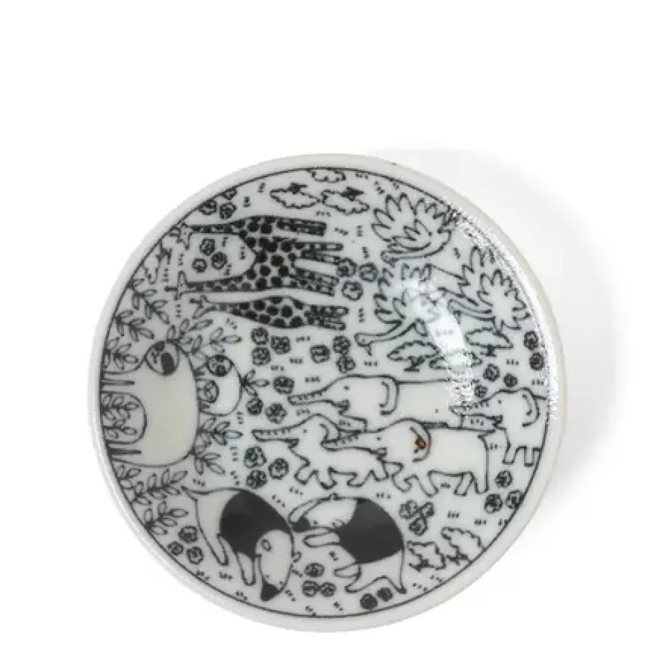 Other^MIYA Company Sauce Dish 4" Happy Animals