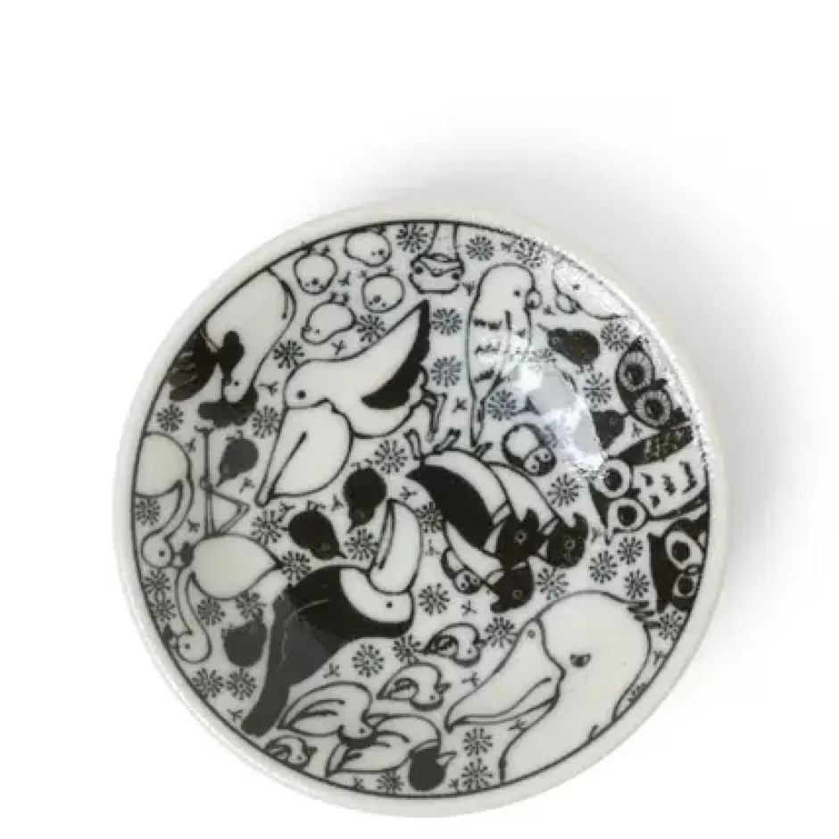 Other^MIYA Company Sauce Dish 4" Happy Birds