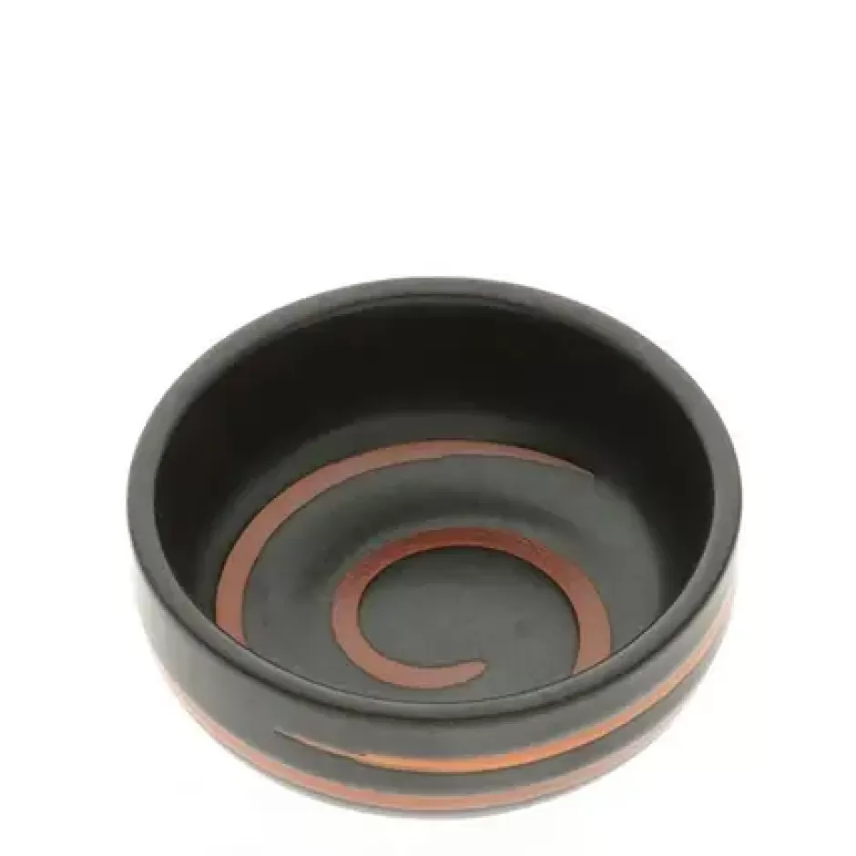 Sauce Dishes^MIYA Company Sauce Dish Black Caramel Swirl