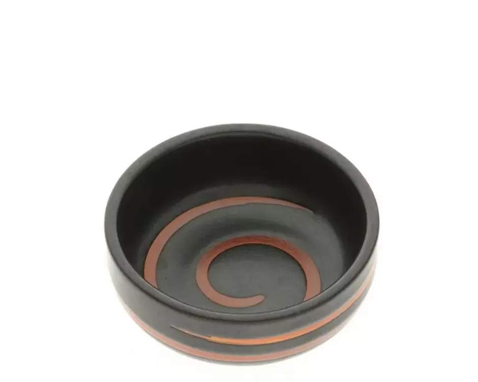 Sauce Dishes^MIYA Company Sauce Dish Black Caramel Swirl