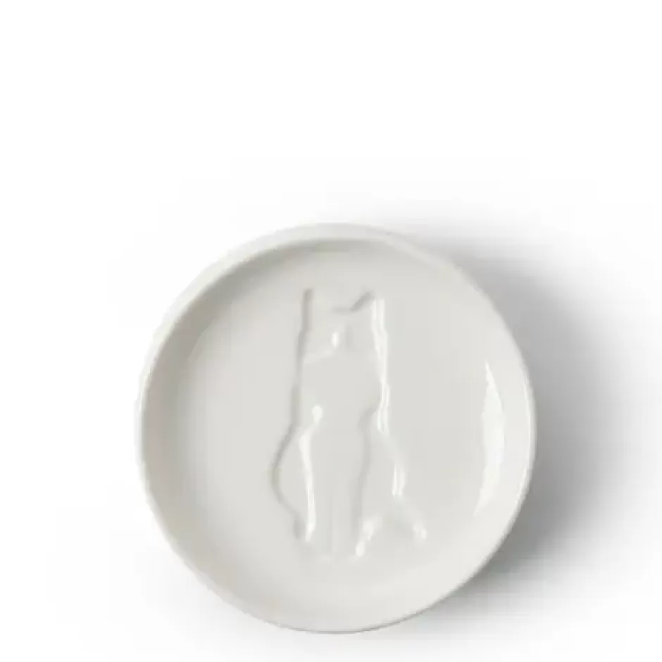 Other^MIYA Company Sauce Dish Cat Sitting