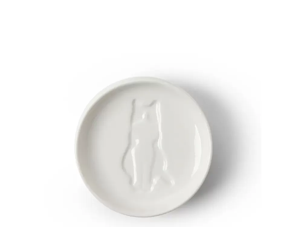 Other^MIYA Company Sauce Dish Cat Sitting