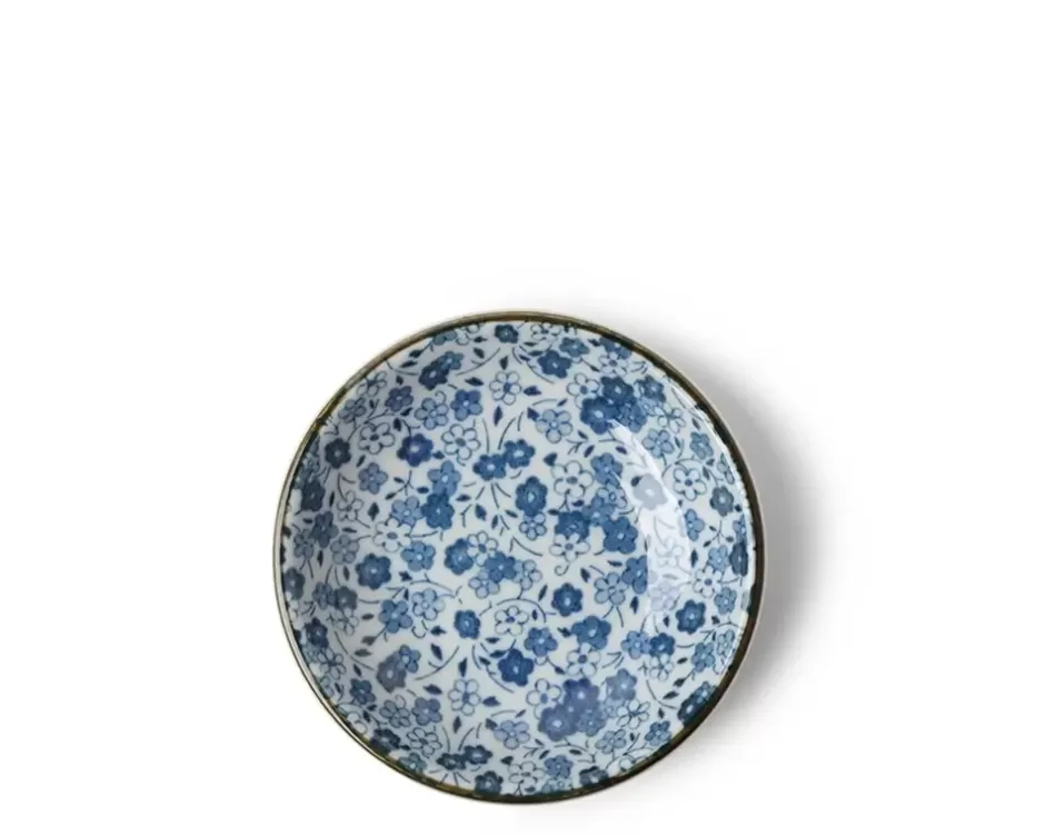 Sauce Dishes^MIYA Company Sauce Dish Indigo Flowers