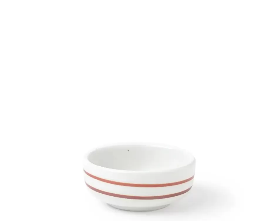 Sauce Dishes^MIYA Company Sauce Dish White Caramel Swirl