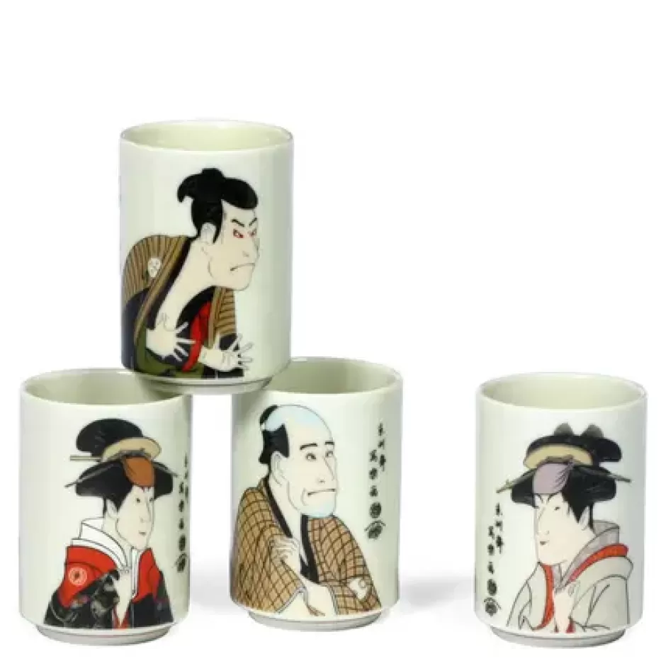 Teacups^MIYA Company Sharaku 5 Oz. Teacup Set