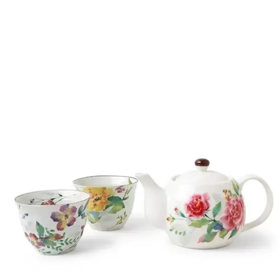 Tea Sets - Ceramic^MIYA Company Spring Floral Tea Set