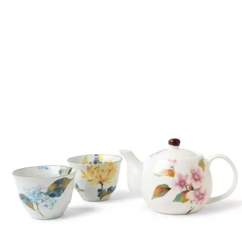 Tea Sets - Ceramic^MIYA Company Summer Floral Tea Set